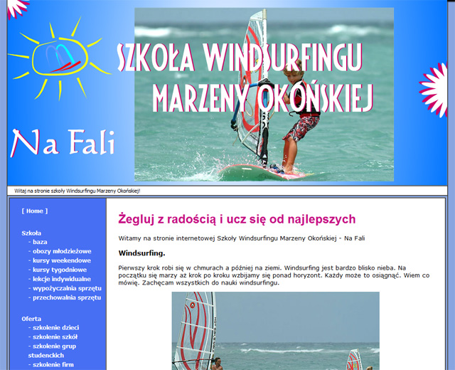 Wykonano: projekt, system zarządzania zawartością CMS i pełne oskryptowanie strony.